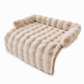 🧸50% rabatt!❄️Tjock husdjursvintermatta, mjuk konstkaninpäls med antiglidfunktion för katt och hund 🛏️
