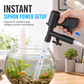 🐠 50 % RABATT! ✨ Set med pneumatisk akvariegrusrengörare och vattenbytarutrustning – halvautomatisk handsifonpump och sandtvättrör 🌊