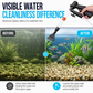 🐠 50 % RABATT! ✨ Set med pneumatisk akvariegrusrengörare och vattenbytarutrustning – halvautomatisk handsifonpump och sandtvättrör 🌊