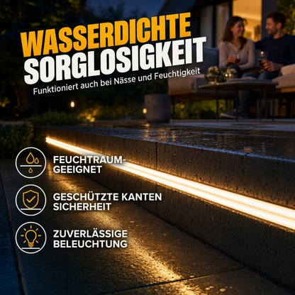 💡 50% RABATT! ✨ Ultrastark COB LED-ljusslinga – Jämnt & bländfritt ljus, självhäftande & flexibel