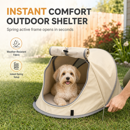 ⏳50 % rabatt under en begränsad tid⏰Bärbart, lätt tält för katter och små hundar – passar både inomhus och utomhus, på resor, camping och som solskydd😺🐶⛺