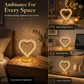 💎 50% RABATT! ✨ Geometrisk Kristall-Nattlampa – Touch-kontroll, 3D-Ljusreflektion & Uppladdningsbar Bordslampa 🌙
