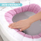 🚽 50% RABATT! ✨ Mjukt stickat toalettsitsskydd med handtag – Varmt, tvättbart & hygieniskt