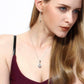 🥳 HET KAMPANJ 2026 🥳💞 Över 50k sålda! 💥 50% RABATT! 🔥 Twinkling Heart – Halsband med glittrande vattendroppe och dansande sten