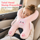 🚗 50% RABATT! ✨ Ergonomisk H-formad bilkudde & nackstöd – Bekväm resekudde för barn & vuxna 😴