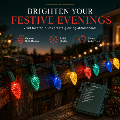 🍓 50% RABATT! ✨ Jordgubbsformad LED-Ljusslinga med 8 Ljuslägen – Perfekt för Jul, Trädgård & Mysbelysning 🌟