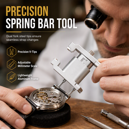 ⏱️ 50% RABATT! ✨ V-formad Bandstifts-tång för Klockarmband – Precisionsverktyg för Klockreparation 🔧