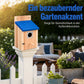 🐦 50% RABATT! ✨ Väderbeständig Fågelholk i Massivt Trä – Charmigt Fågelhus för Trädgård & Uteplats 🏡