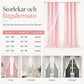 🚪 50% RABATT! 💖 Dubbellagrad mörkläggningsgardin med transparent överlagring, hålband, för sovrum och barnrum ✨