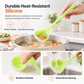 🍲 50% RABATT! ✨ Värmetålig Soppslev i Silikon – Skonsam & Repfri Köksslev för Non-Stick Kokkärl 🥄💖