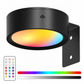 ✨ 50% RABATT! 💡 Trådlösa LED Puck-Spots med Fjärrkontroll & Färgskifte (RGB) – Självhäftande Bänkbelysning & Nattlampa för Kök, Garderob & Sovrum 🏠