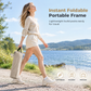 🏕️ 50% RABATT! ✨ Extra Stor Fällbar Månstol / Campingstol – Tjockt Vadderad Loungestol med Robust Stålram för Camping & Trädgård 🪑