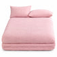 🛏️ 50% RABATT! ✨ Tjockt Varmt Plysch-Dra-på-lakan – Mjukt Vintermadrasskydd i Sammet med Resår ❄️