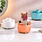 🌀 50% RABATT! ✨ Roterande Skrivbordsorganisatör i 360° – 5 Fack för Pennor, Smink & Småsaker 🖊️💄