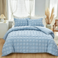 🛏️ 50% RABATT! ✨ Minimalistiskt Bäddset i Seersucker (3 Delar) – Mjukt & Ventilerande Påslakanset i Enfärgad Design 💤