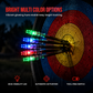 🎯 50% RABATT! ✨ Automatisk LED-Pilnock för 6,2 mm Pilskaft – Ljusstark & Vattentät Lysande Pilnock för Bågskytte 🏹