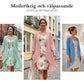 🔥🎁Nyhet 50 % RABATT🔥Elegant tvådelat set med chiffongklänning och kofta för dam