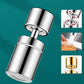 360 ° Swivel Decking Sink Aerator-Dual-Function 2-Flow Sprayer kranhuvud