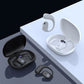99H livstid, benledande Bluetooth-headset med riktig öronkrok.