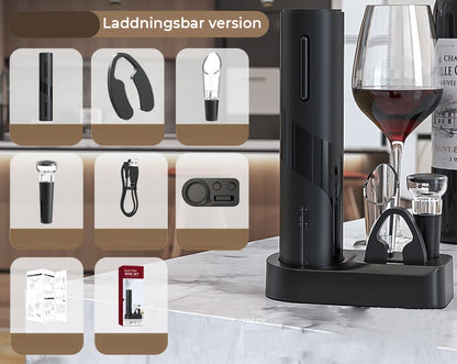 Elektrisk flasköppnare för rödvin🍷🍾