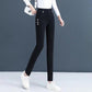 [Trevlig Present] Elastisk Varm Plysch Tajta Jeans för Kvinnor