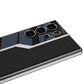 Samsung S24 högkvalitativt elektropläterat läder mobilfodral skyddsfodral
